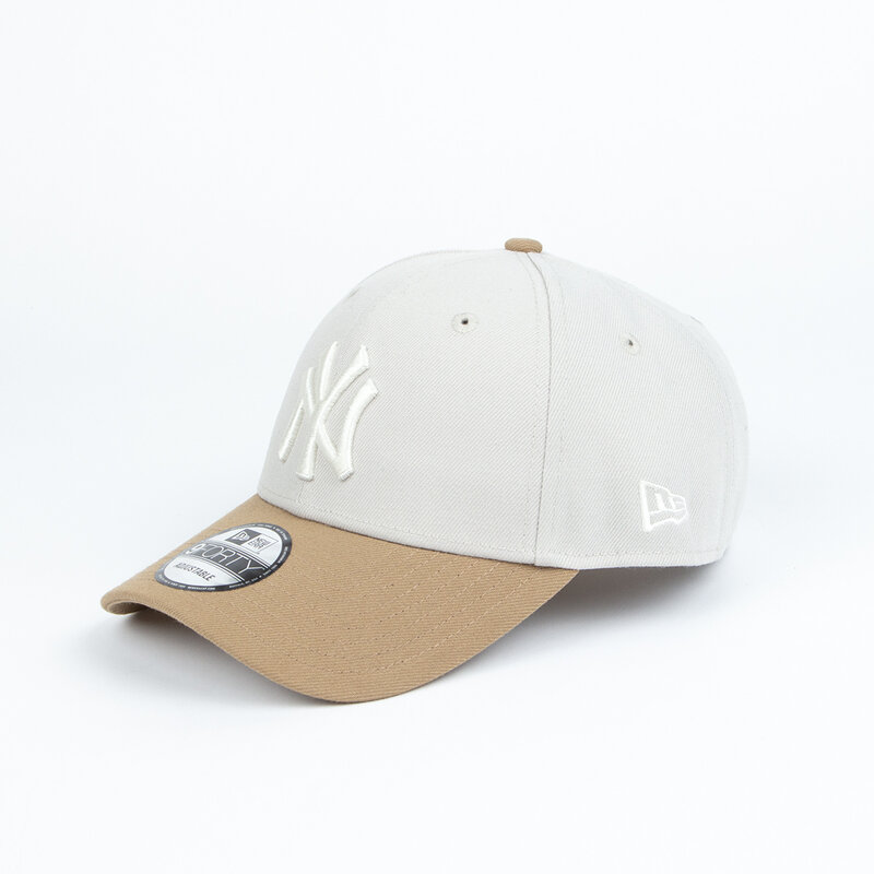 New Era New Era : 940 NY Yankees Ivory Logo 2tone Cap