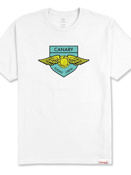 Diamond Supply Co. Diamond : Canary Flight Crew Tee