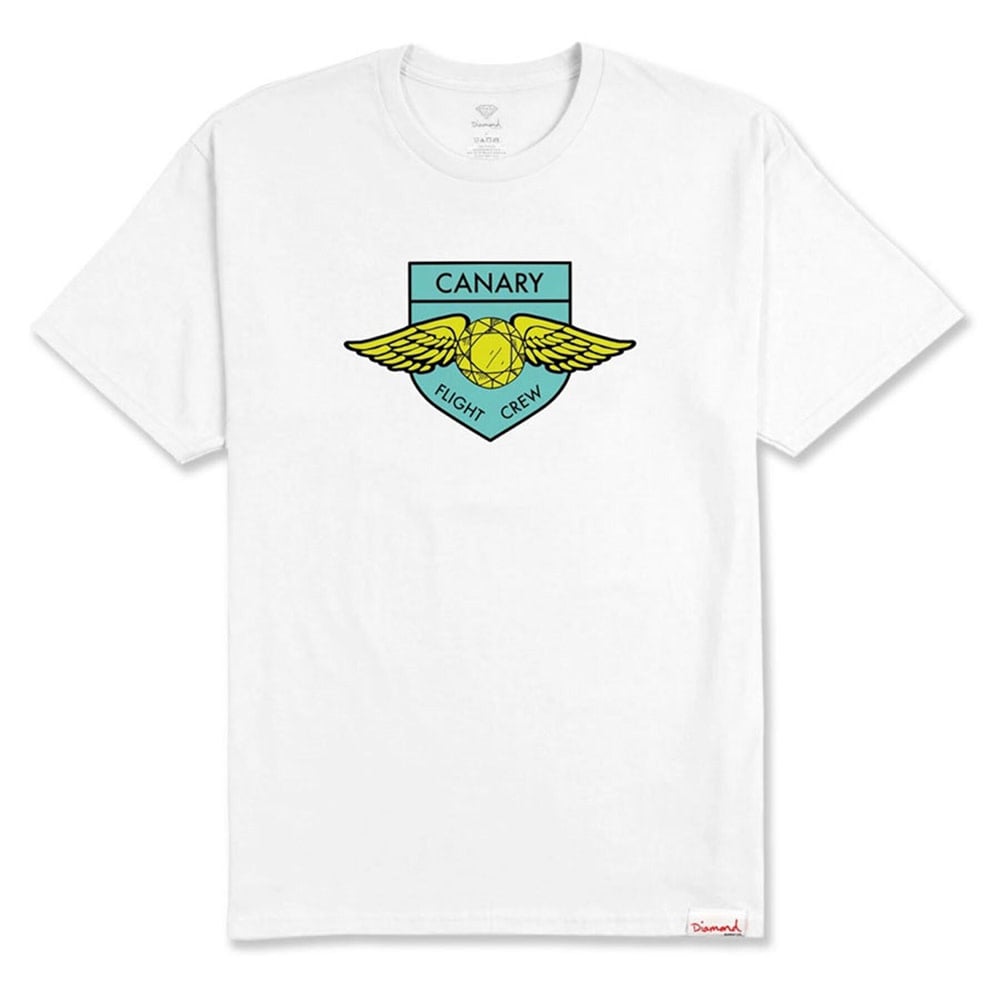 Diamond Supply Co. Diamond : Canary Flight Crew Tee