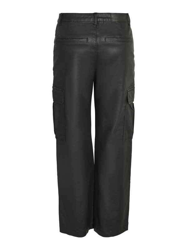 Noisy May Noisy May : Normal Waist Cargo Coated Pants