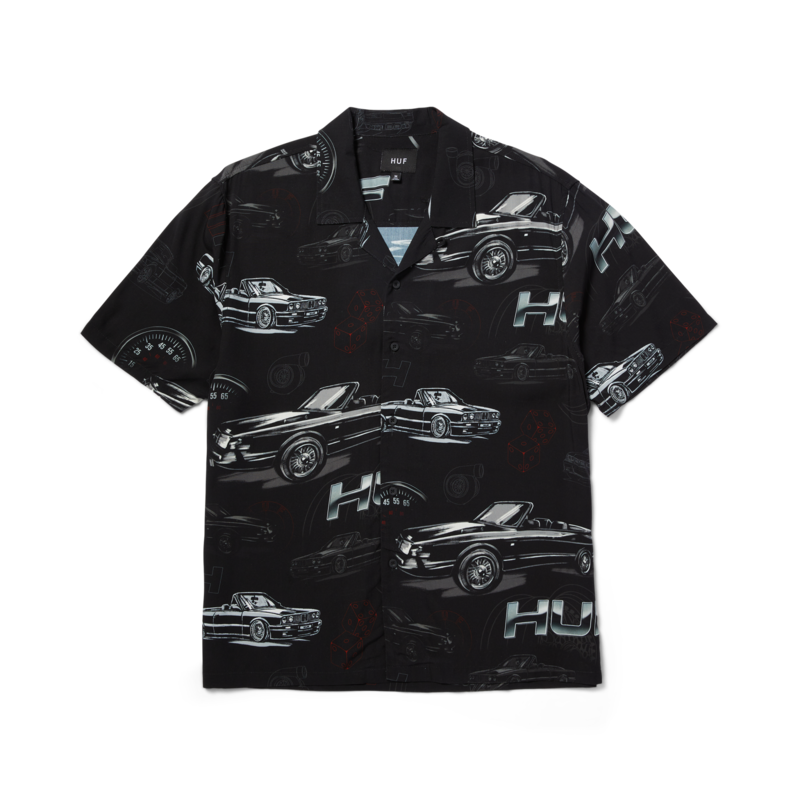 Huf : Drop Top S/S Resort Shirt - WLKN
