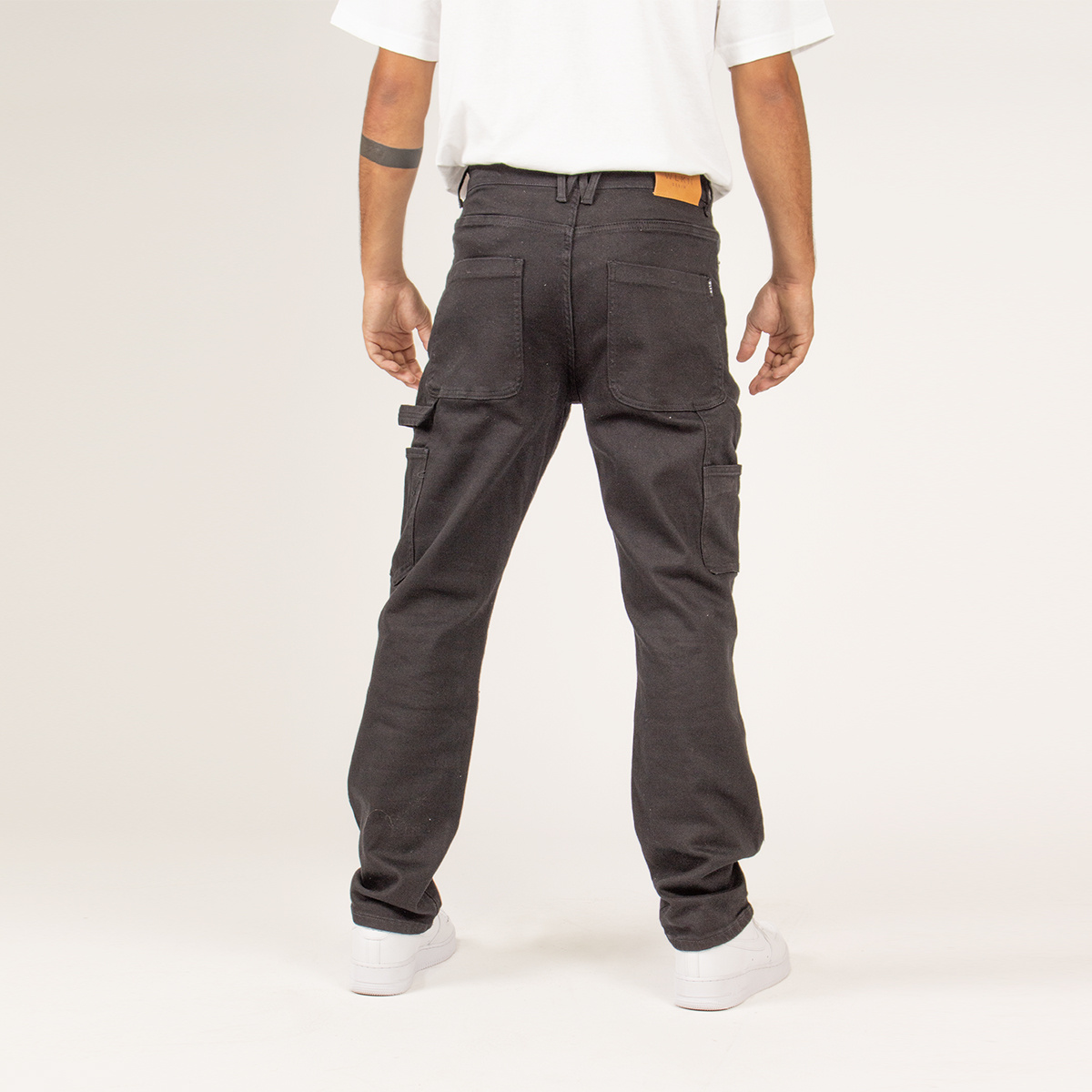 WLKN WLKN : Carpenter Loose Fit Denim Pants
