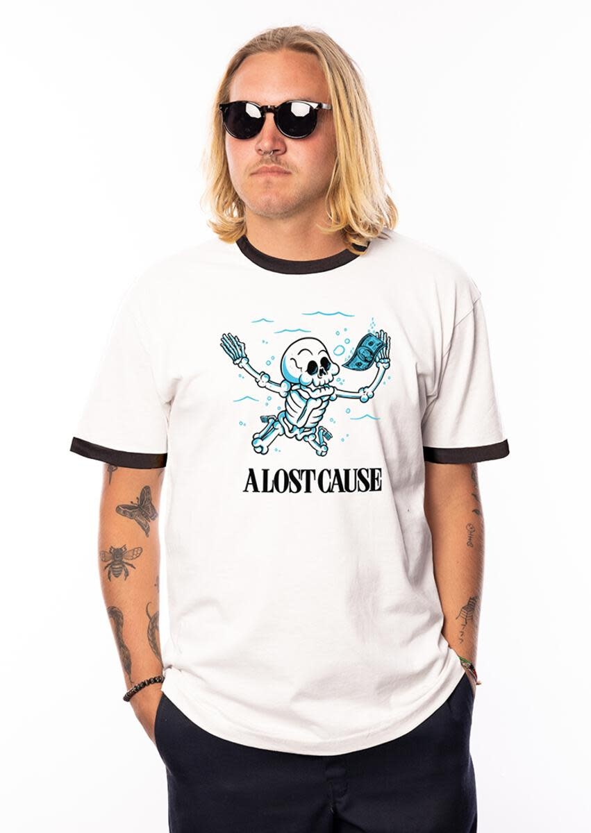 A Lost Cause A Lost Cause : Nevermind Ringer Tee