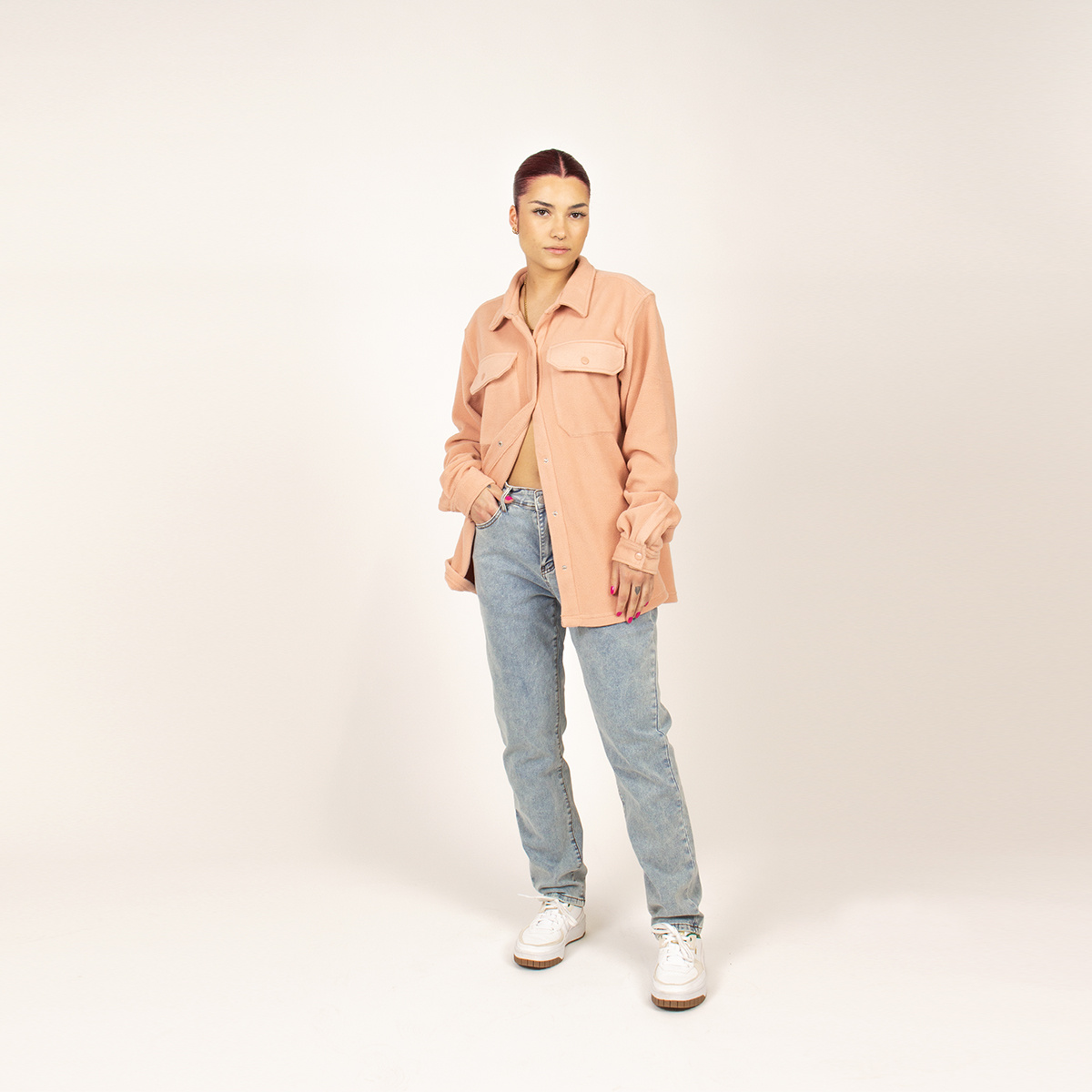 WLKN WLKN : Club Oversized Polar Shirt