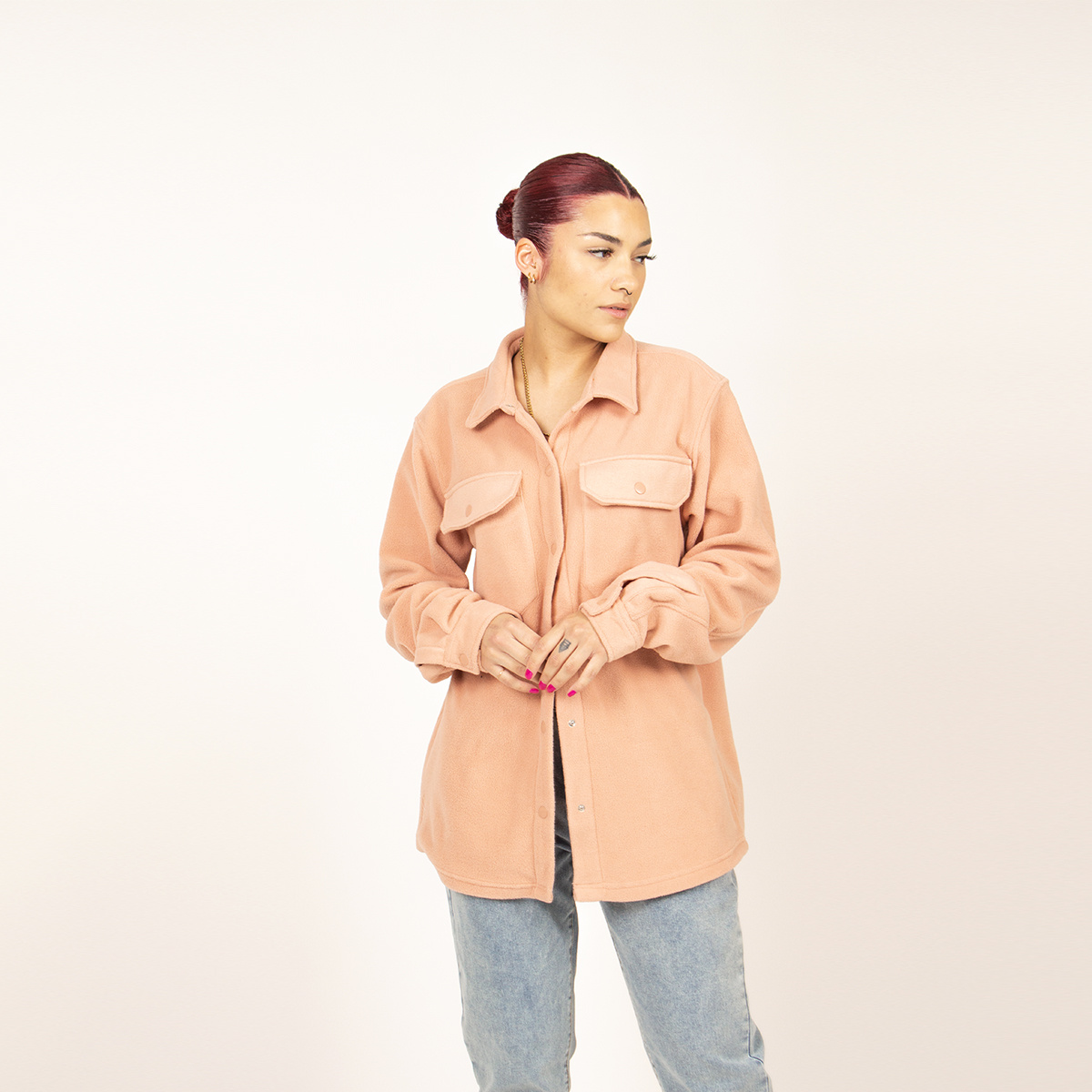 WLKN WLKN : Club Oversized Polar Shirt