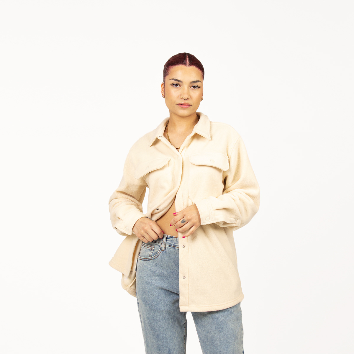 WLKN WLKN : Club Oversized Polar Shirt