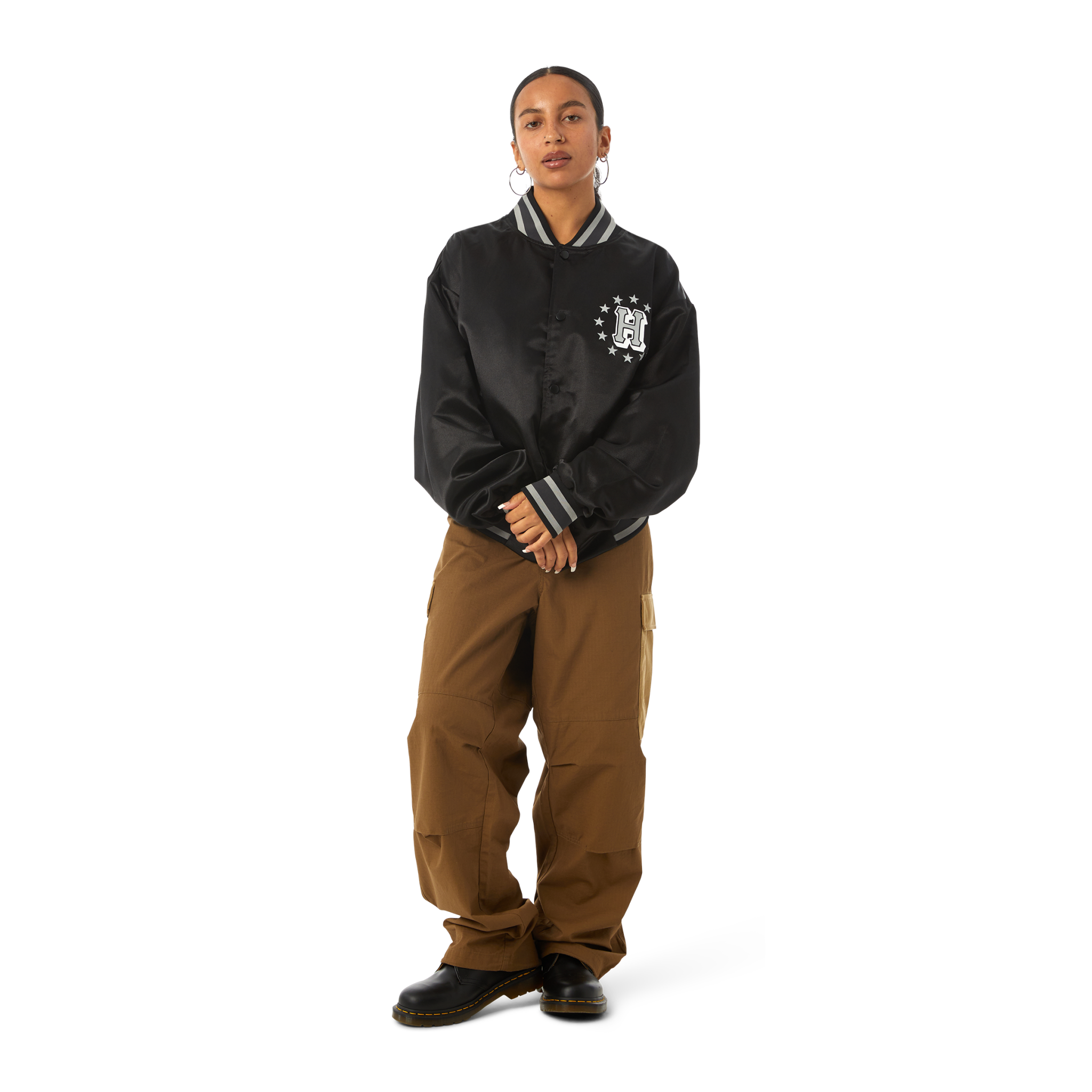 Huf : Galactic Stack Baseball Jacket