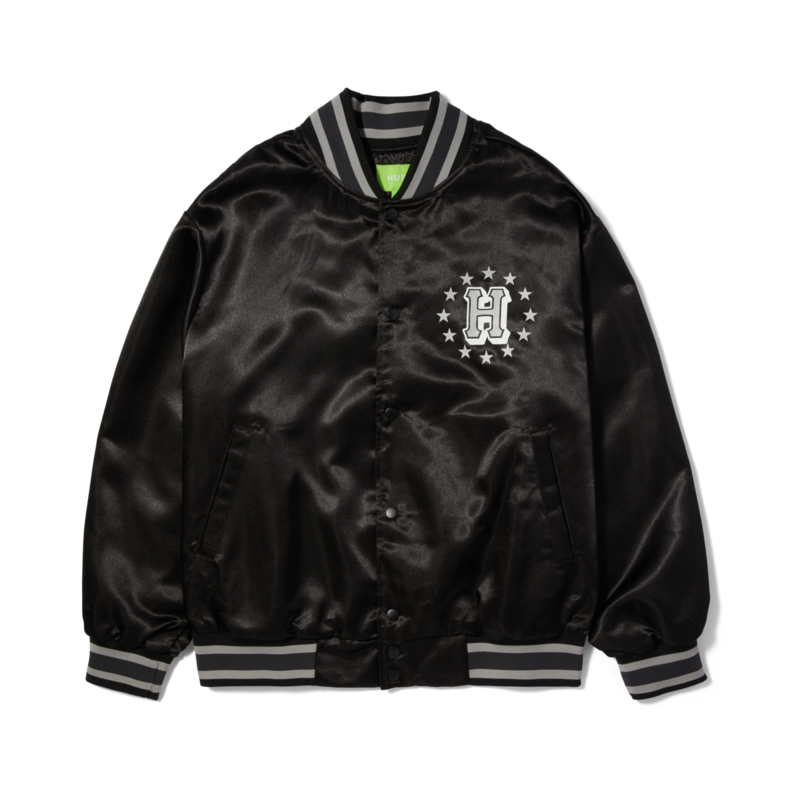 Huf Huf : Galactic Stack Baseball Jacket