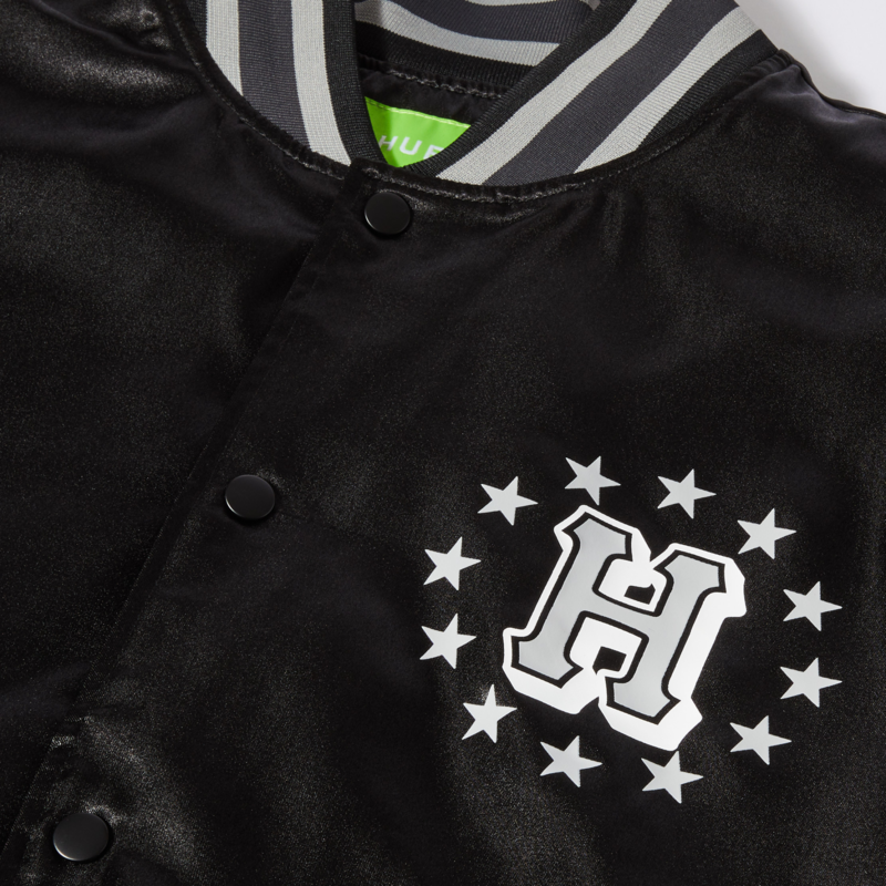 Huf Huf : Galactic Stack Baseball Jacket