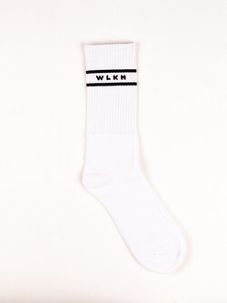 WLKN WLKN : Tonal Socks White O/S