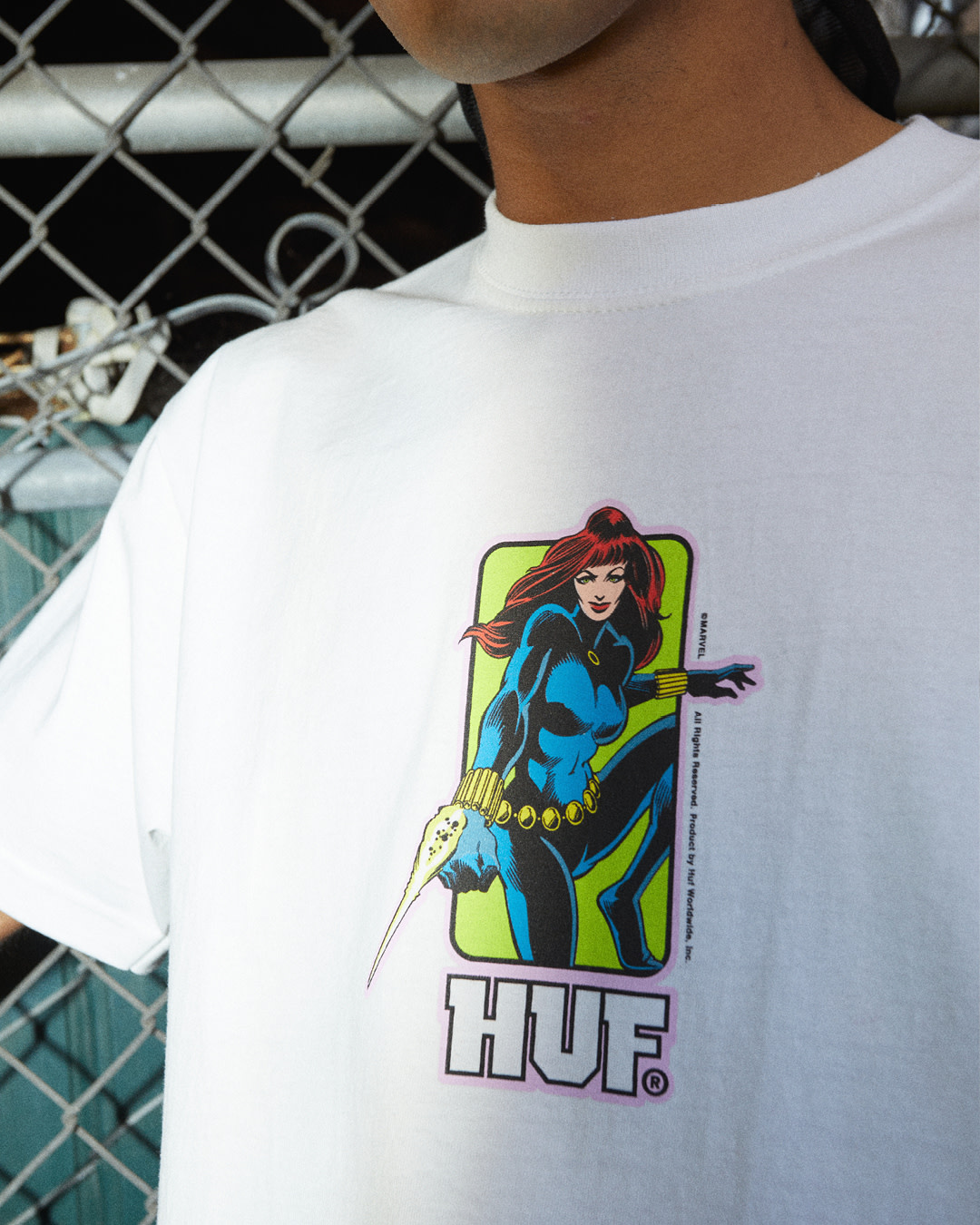 Huf X Avengers : Black Widow S/S Tee - WLKN | T-Shirts