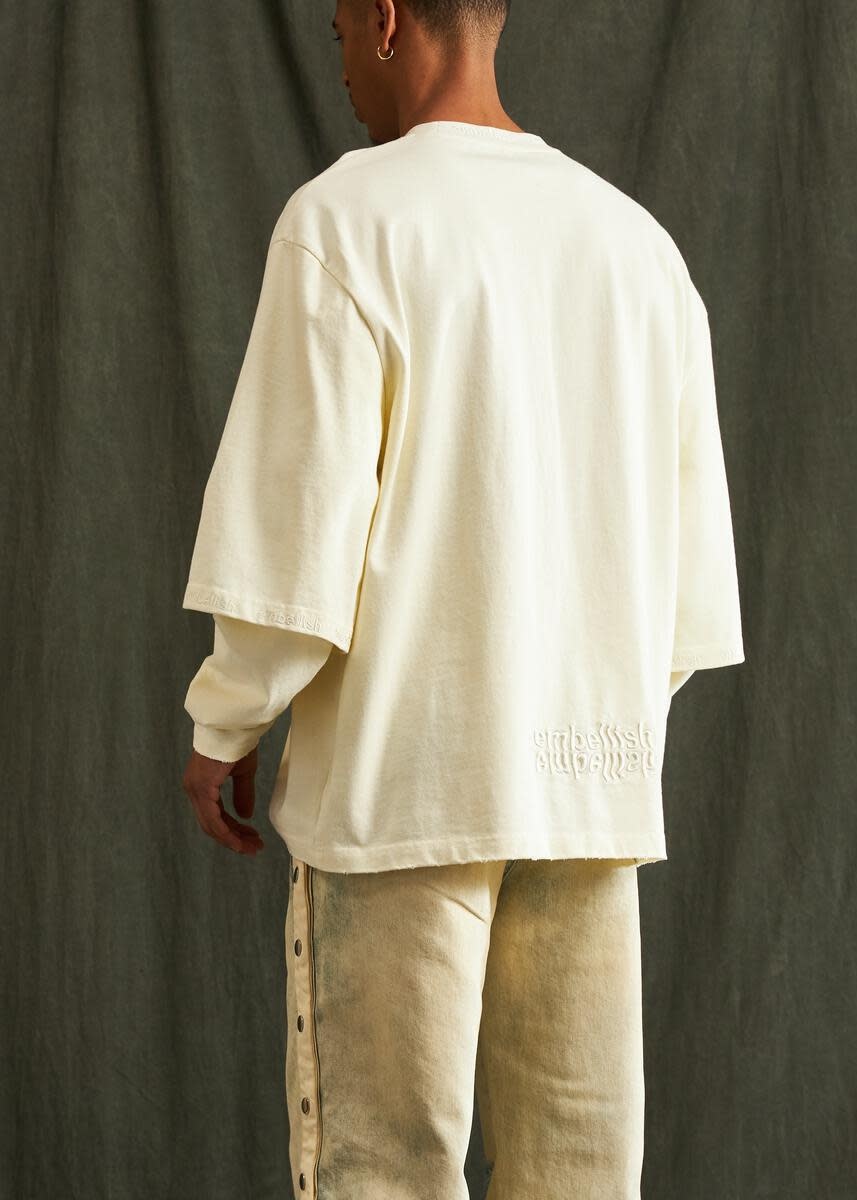 Embellish NYC Embellish : Mirage Longsleeve Knit Tee