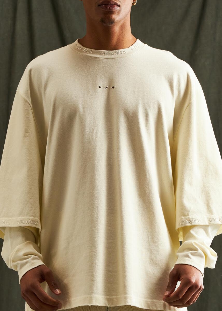 Embellish NYC Embellish : Mirage Longsleeve Knit Tee