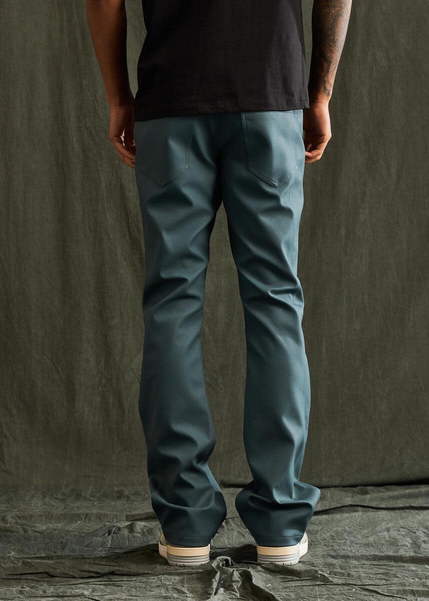 Embellish NYC Embellish : Mont Coated Flare Pants