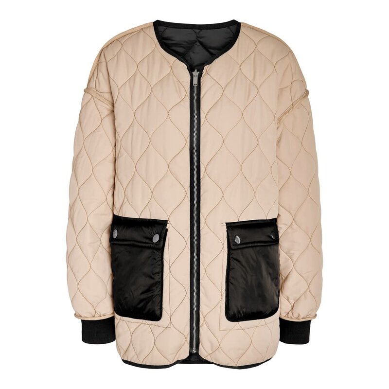 Noisy May Noisy May: 2 in 1 Quilted Jacket