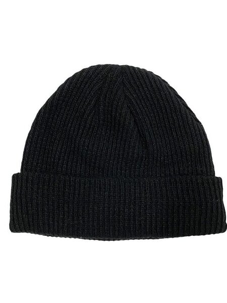 Hits Hits : The Tricot Short Beanie Black O/S