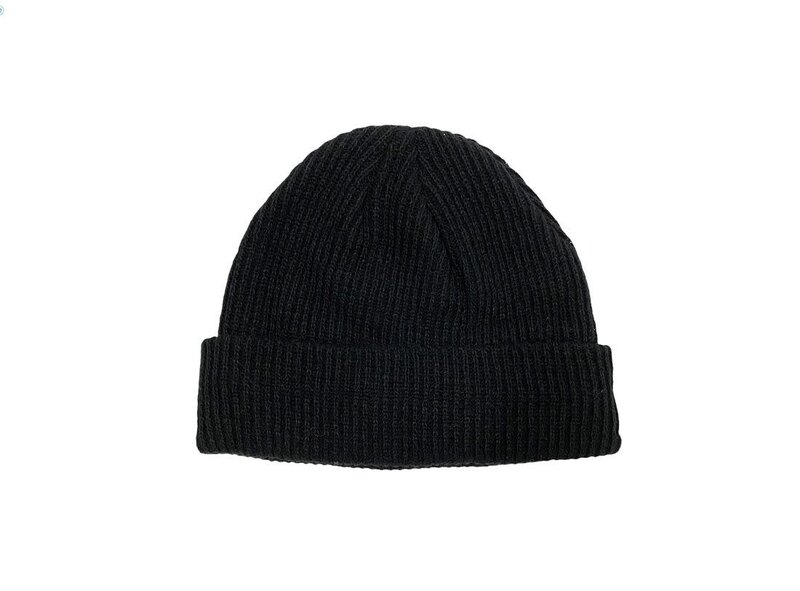 Hits Hits : The Tricot Short Beanie Black O/S