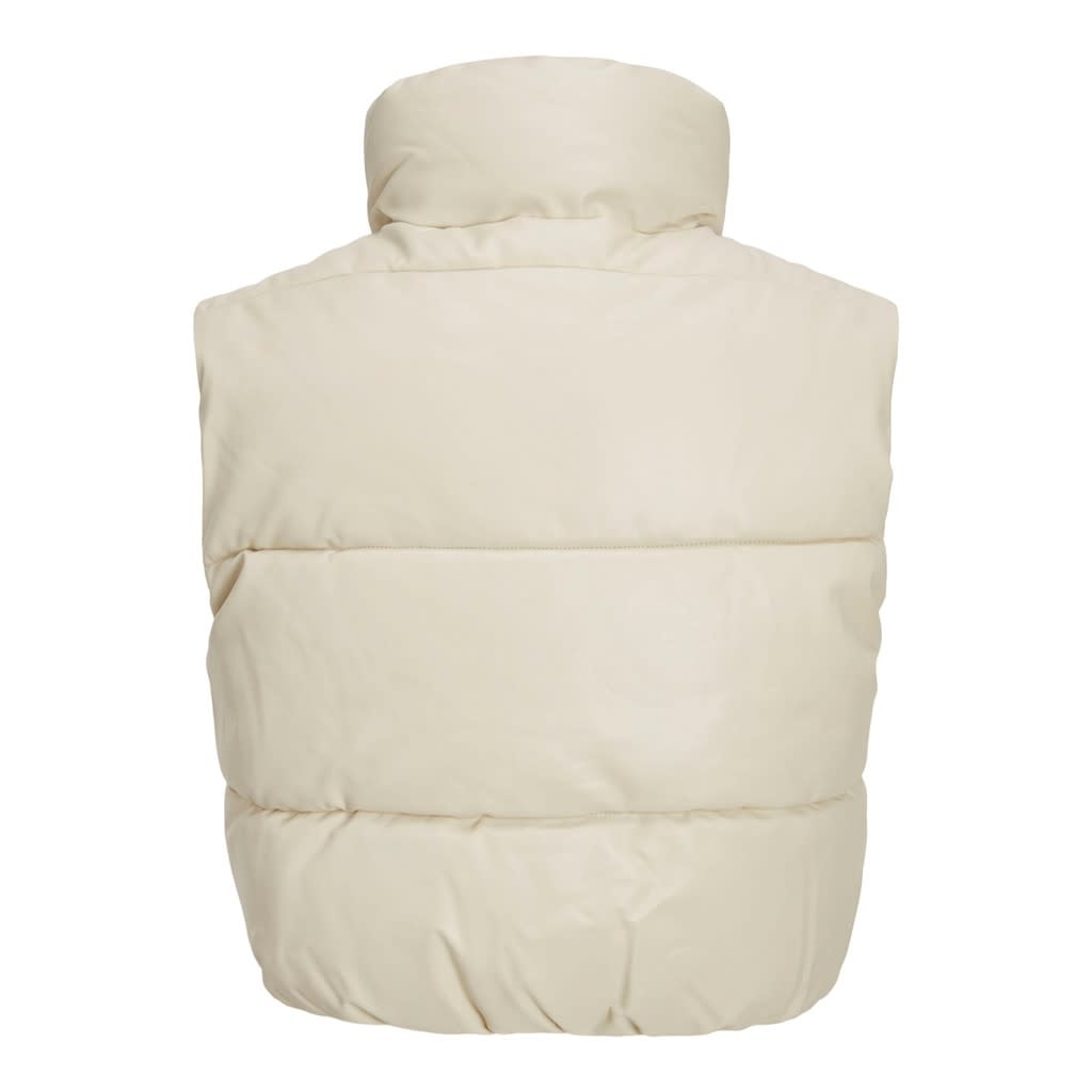 JJXX JJXX : Faux Leather Short Puffer Vest