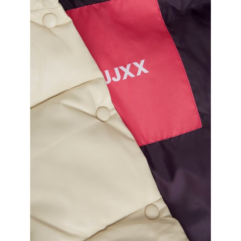 JJXX JJXX : Faux Leather Short Puffer Vest