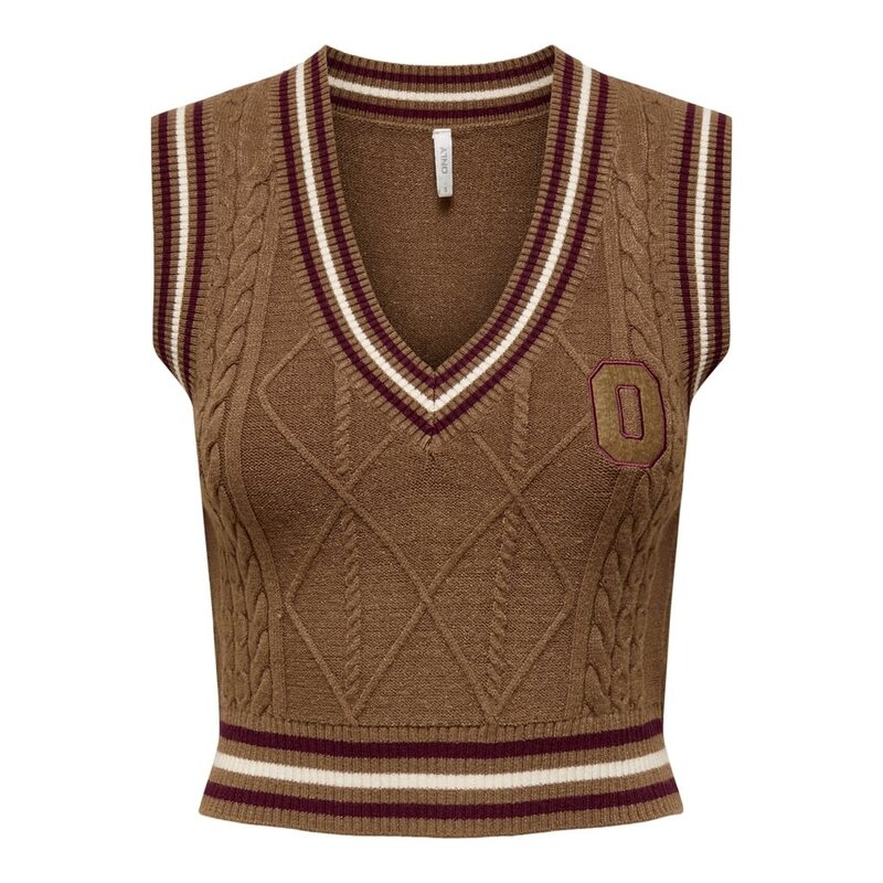 Louisville VNeck Sweater Vest Primary Mark - ONLINE ONLY