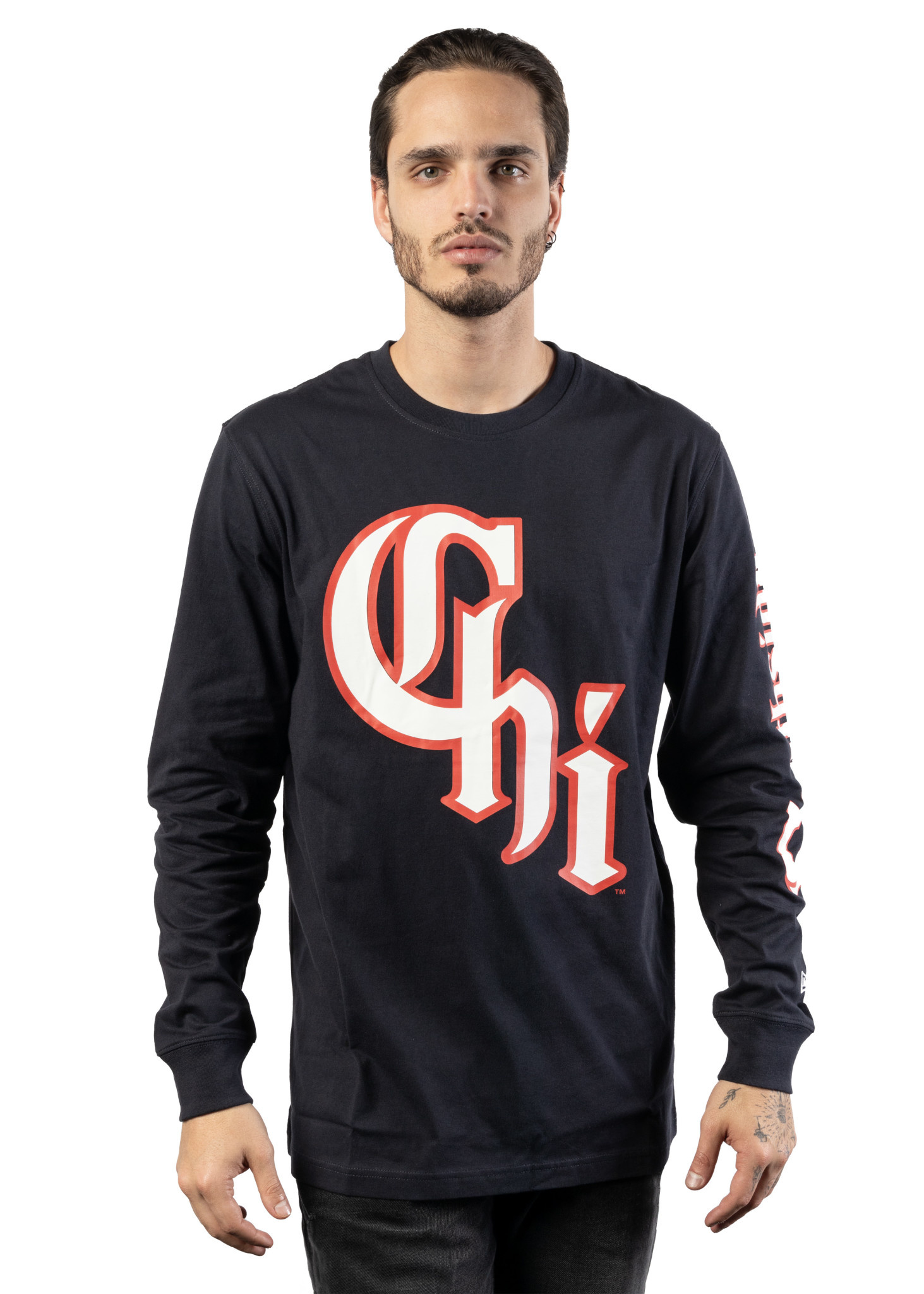 New Era New Era : Chicago White Sox Retro L/S Tee