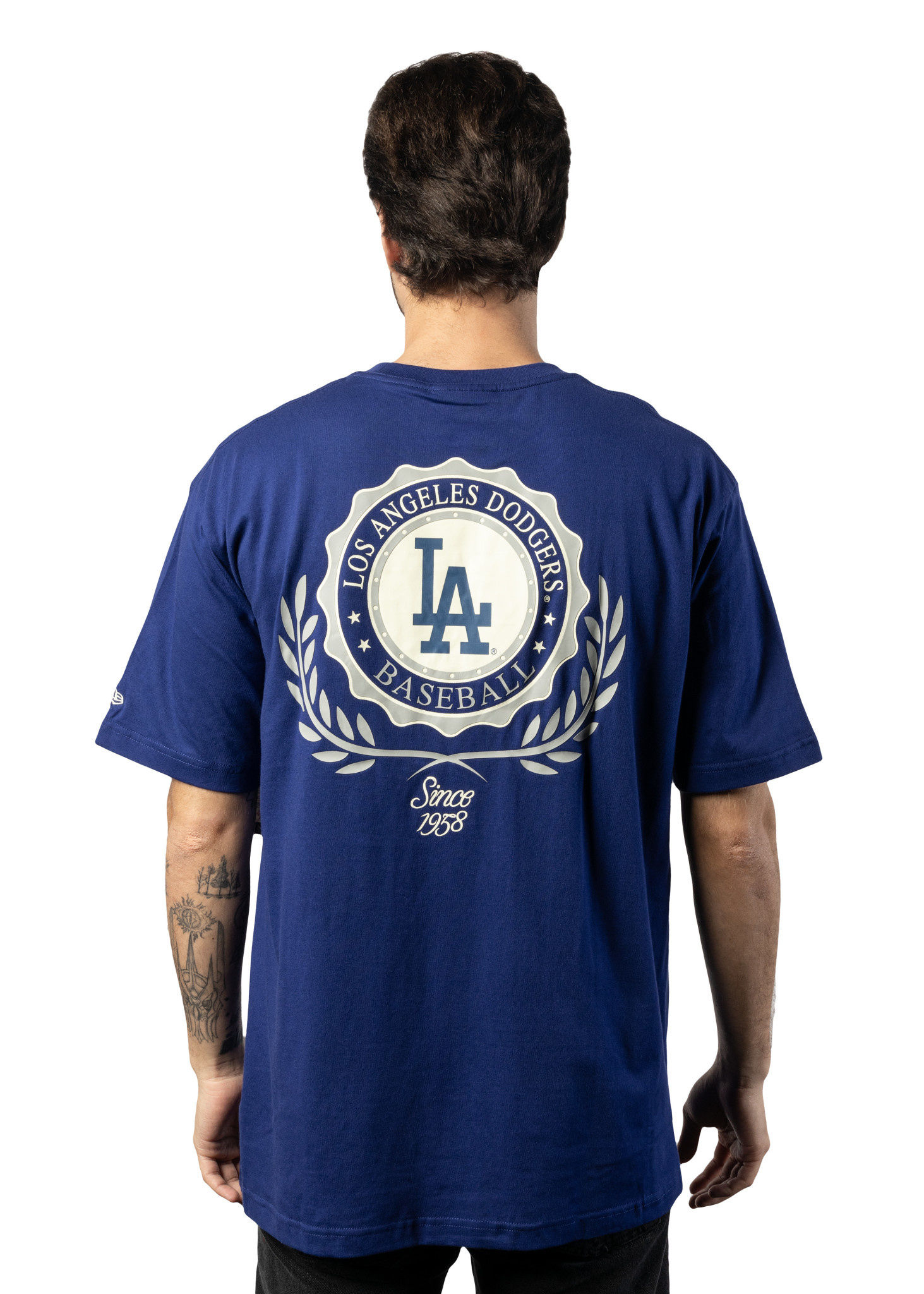 Men's New Era Los Angeles Dodgers MLB Book Club Graphic T-Shirt