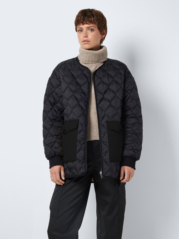 Noisy May Noisy May: 2 in 1 Quilted Jacket