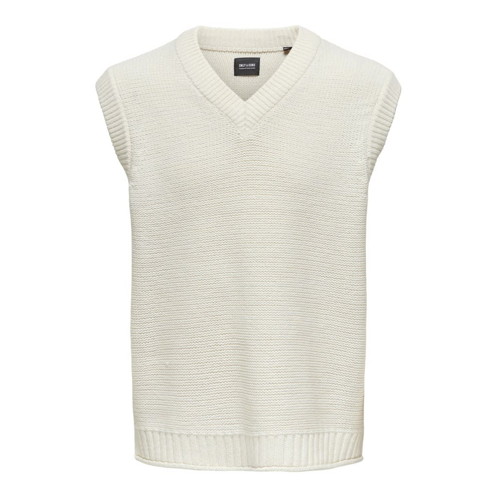 Only and Sons Only & Sons : Relax Fit Knit Vest