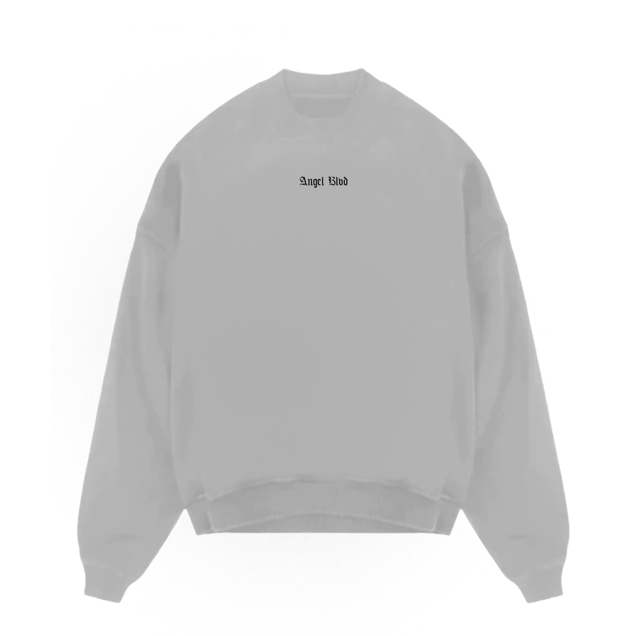 Angel Blvd : AB Logo Crewneck - WLKN Angel Blvd : AB Logo Crewneck - WLKN