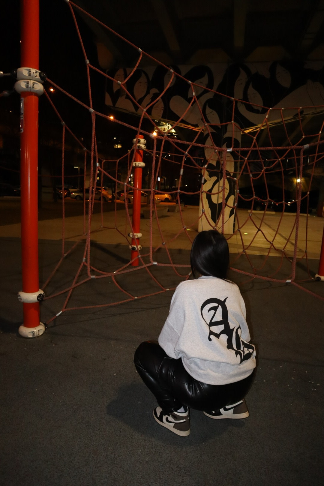 Angel Blvd Angel Blvd : AB Logo Crewneck