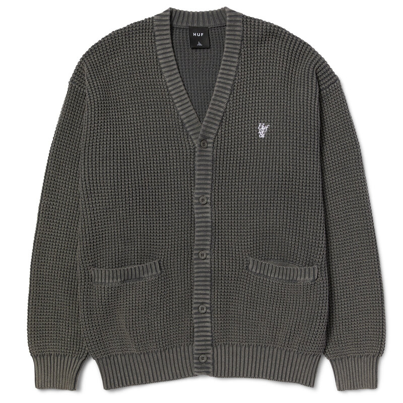 Huf : Coolidge Waffle Cardigan - WLKN