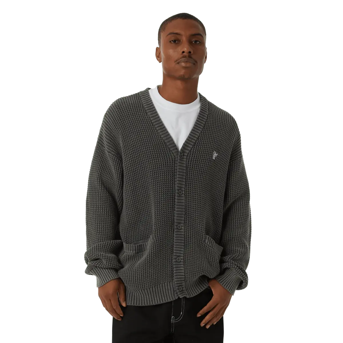 Huf : Coolidge Waffle Cardigan