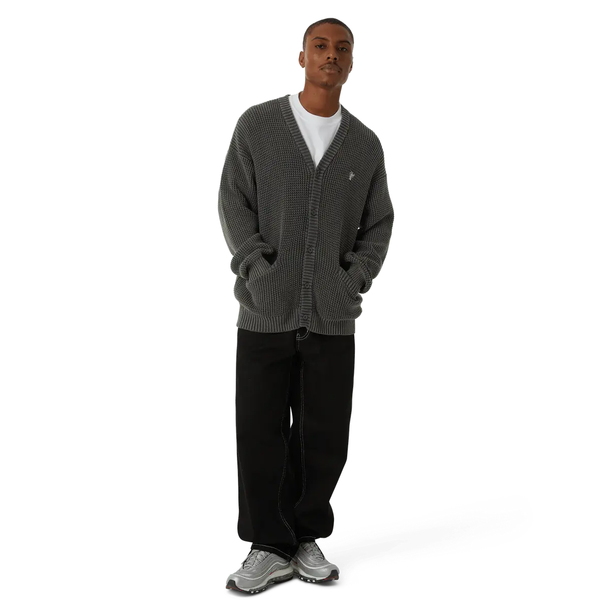 Huf : Coolidge Waffle Cardigan