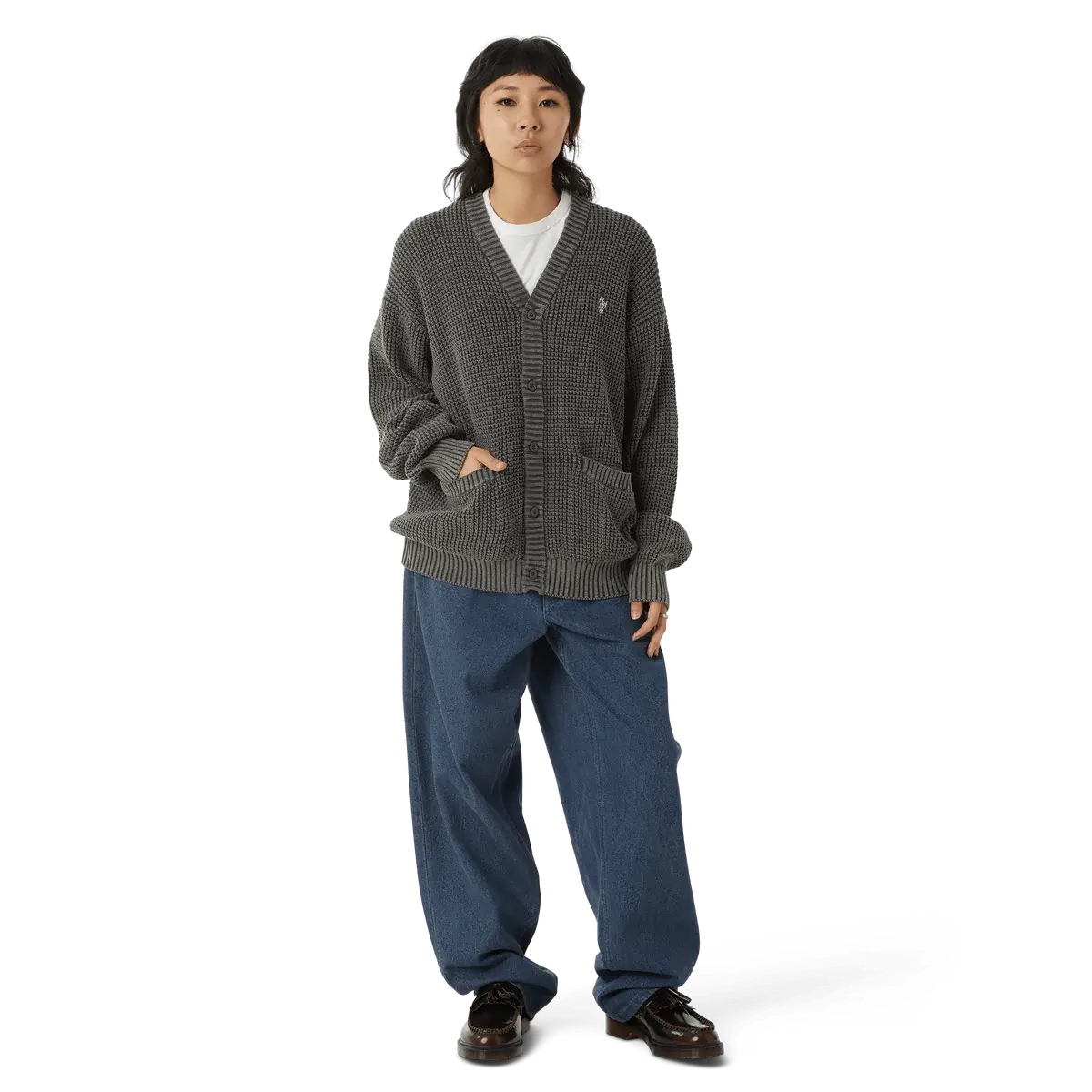 Huf : Coolidge Waffle Cardigan