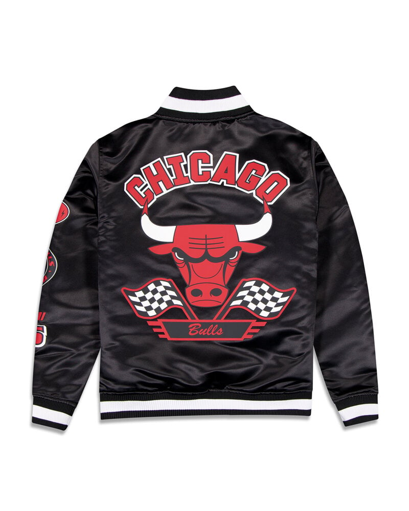 New Era New Era : NBA Rally Drive Chicago Bulls Satin Jacket