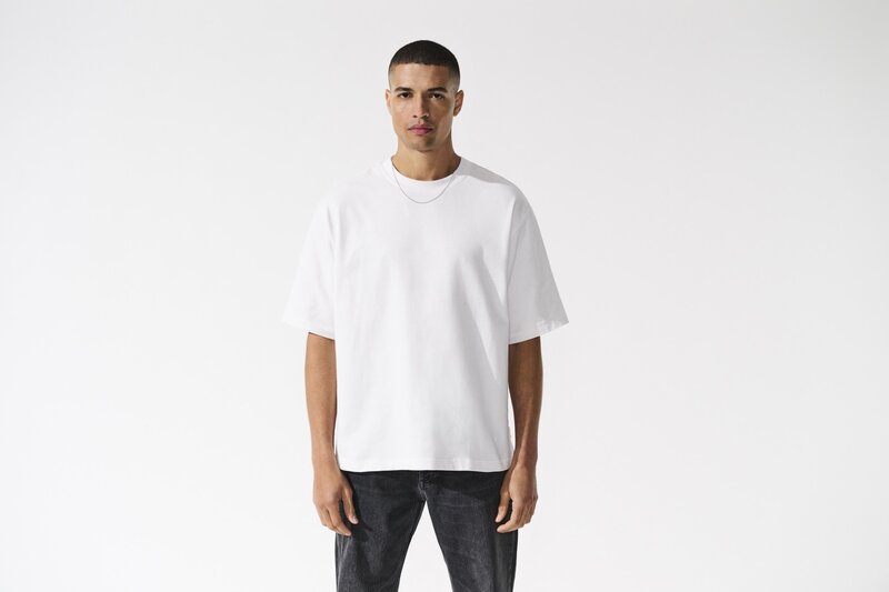 Only & Sons Only & Sons - Millenium Oversize S/S Tee - Flint Stone
