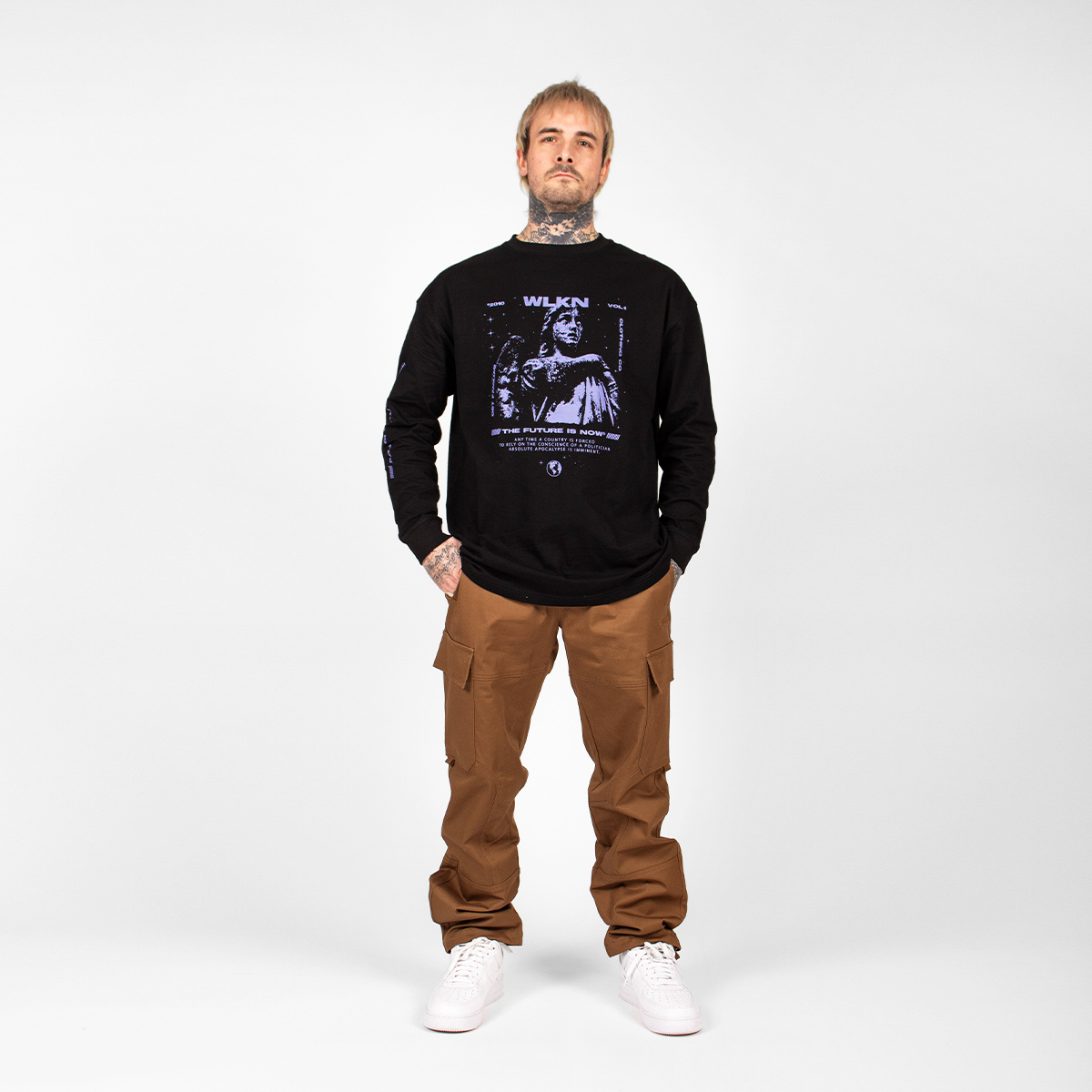 WLKN : Fallen Long Sleeves T-Shirts