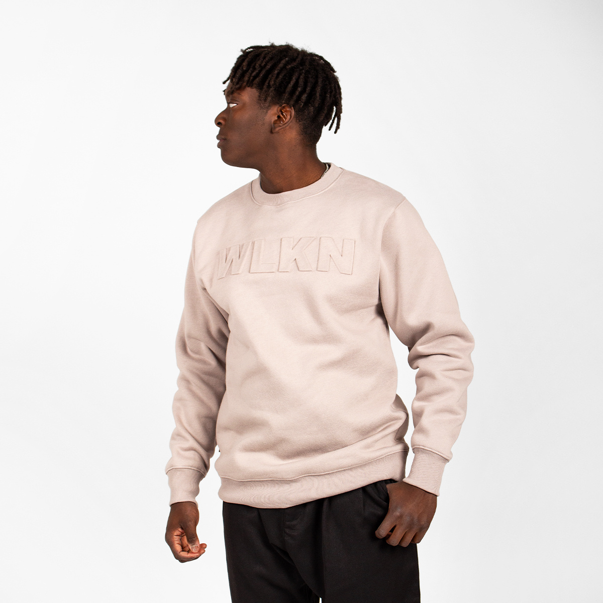 WLKN WLKN : Raised Crewneck