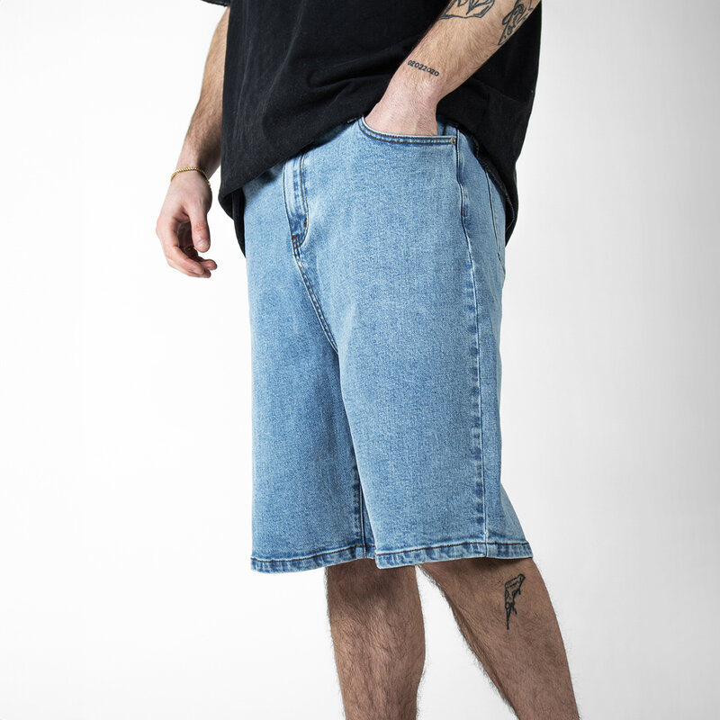 WLKN WLKN : Wall Baggy Denim Shorts