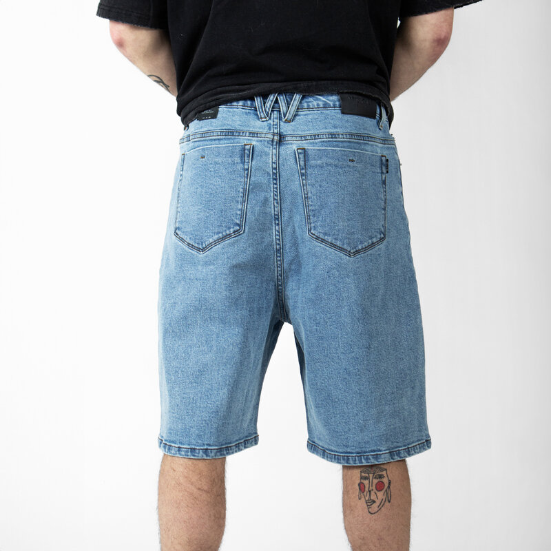WLKN WLKN : Wall Baggy Denim Shorts