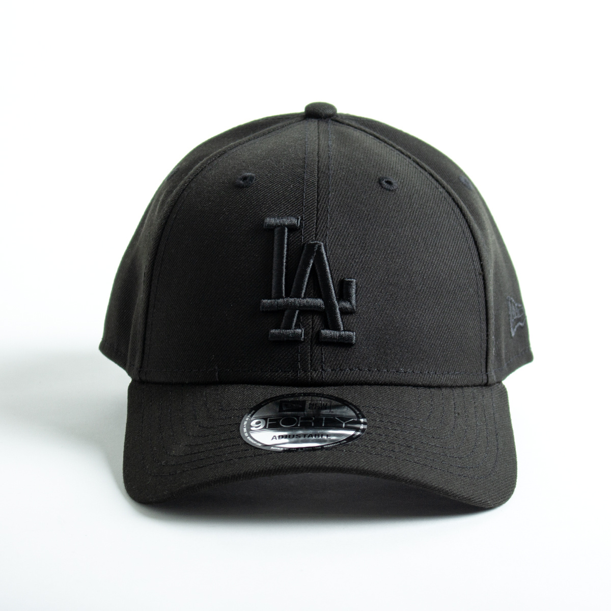 New Era 940 LA Dodgers Black Logo Cap