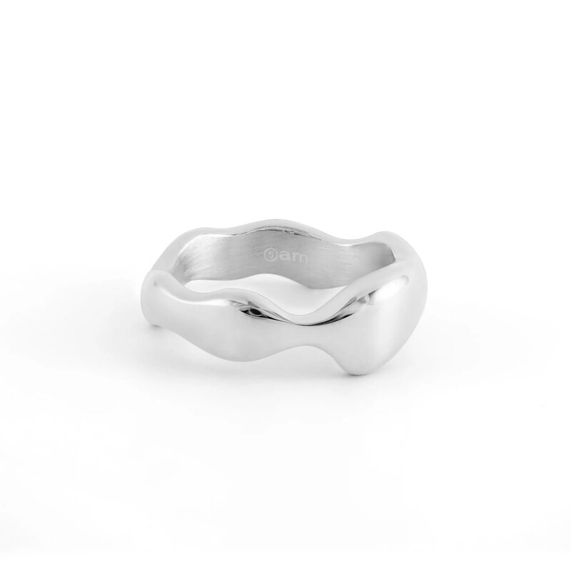 Five Jwlry Five Jwlry x 5AM : Dawn Fluidity Ring - Silver