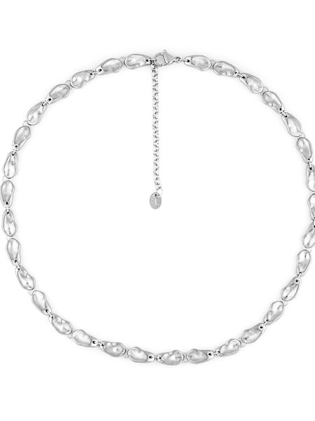 Five Jwlry Five Jwlry x 5AM : Dawn Droplets Necklace - Silver