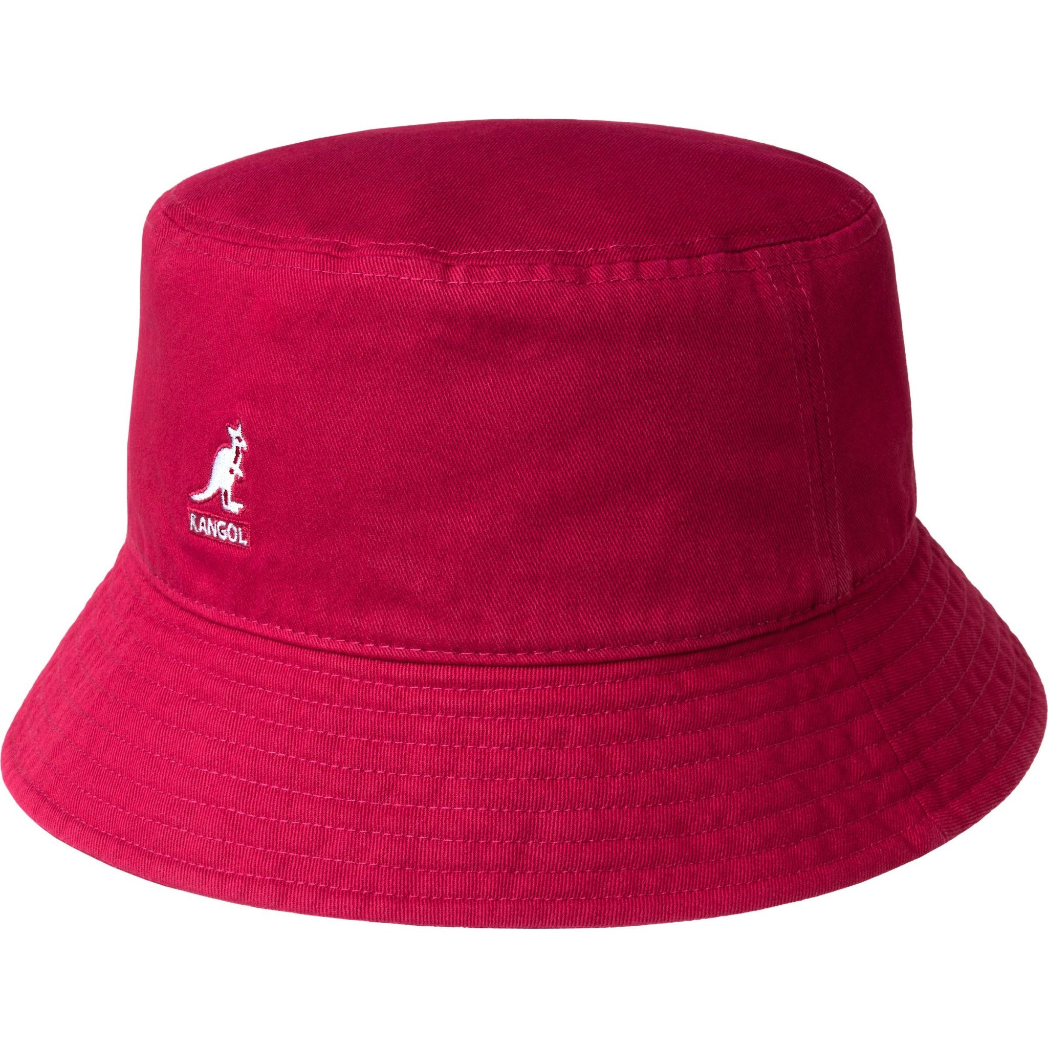 Kangol Kangol : Washed Bucket Hat - Cranberry