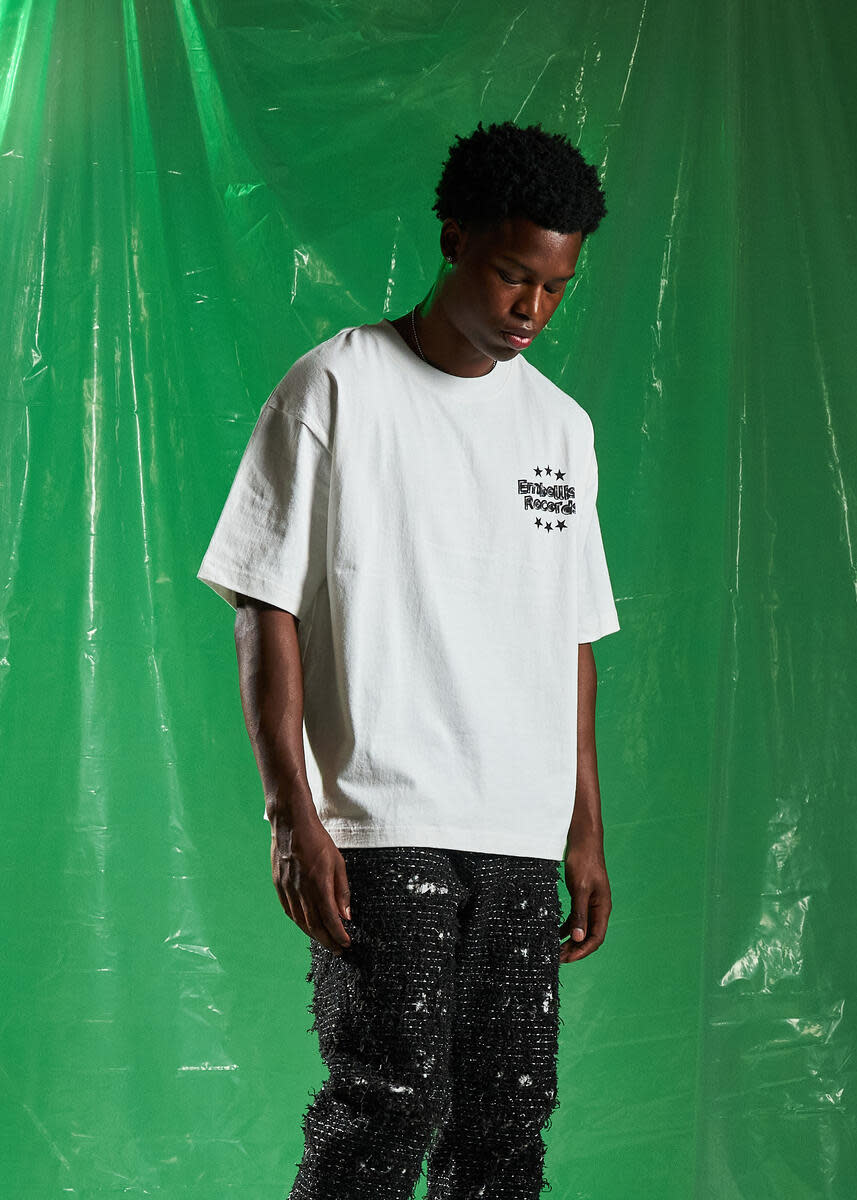 Embellish NYC Embellish : Records Box Fit T-Shirts