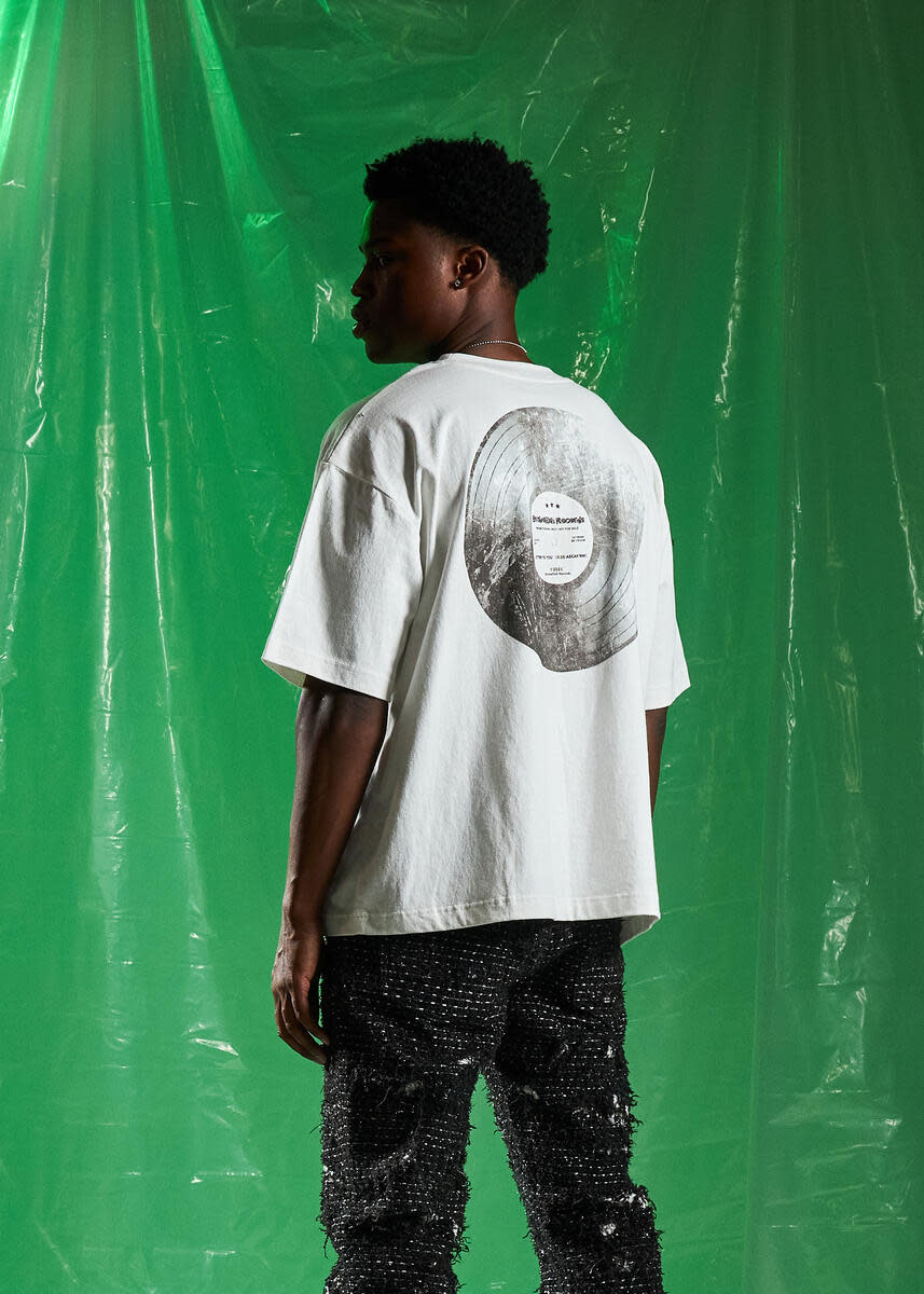 Embellish NYC Embellish : Records Box Fit T-Shirts