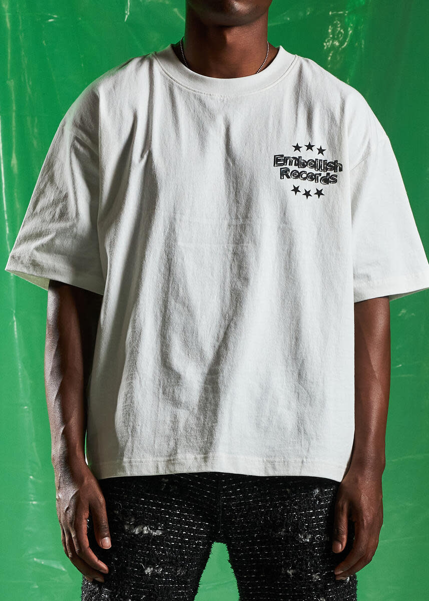 Embellish NYC Embellish : Records Box Fit T-Shirts