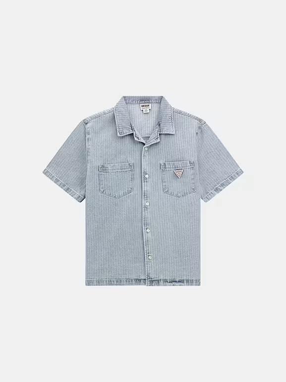 Guess Guess : Herringbone Denim Shirt