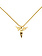 Hits Hits : Angel Pendant w/ 20in Box Chain - Gold