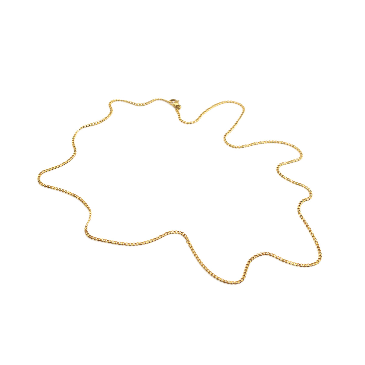 Hits Hits :  Cuban link Chain Necklace - 2mm